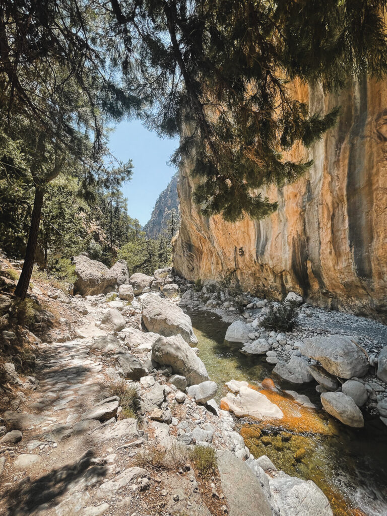 Samaria Gorge Crete Greece